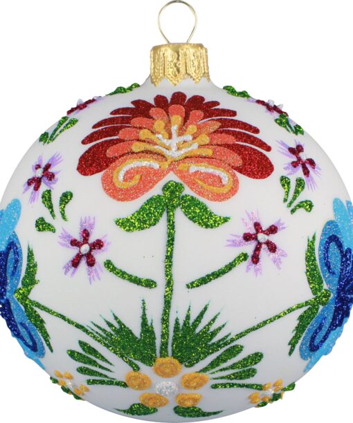 Lowicz paper-cut white  02 8