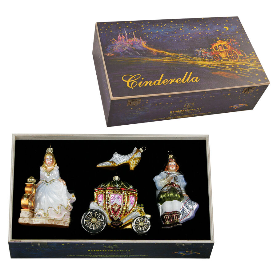 Komozja - Zestaw bombek - Kopciuszek  0280w02 hr