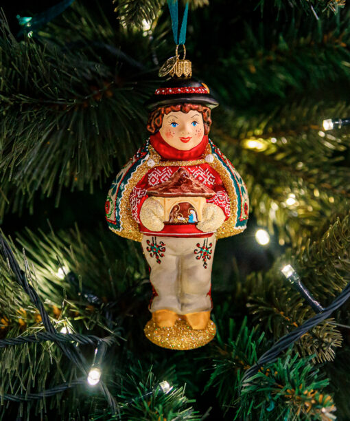 Polish Carolers - Boy with Nativity Scene  1k0a3815 1