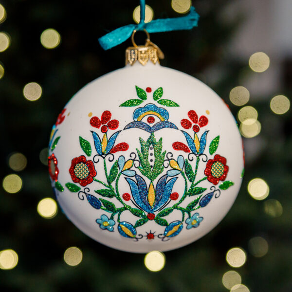 Kashubian Bouquet with Red Glitter 1k0a4573