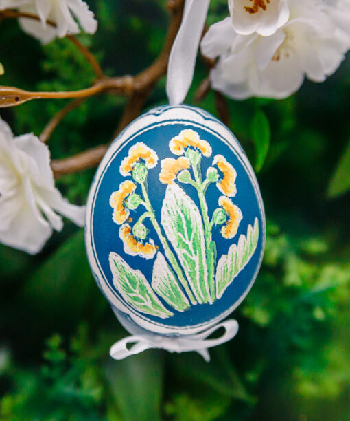 Easter Egg scratched - Marigolds 1k0a7893