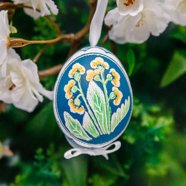 Easter Egg scratched - Marigolds 1k0a7893