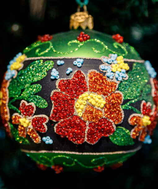 Lowicz Embroidery - Green  1k0a8940