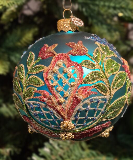 Embroidery from Bishop's vestment - Blue 20220118 153502