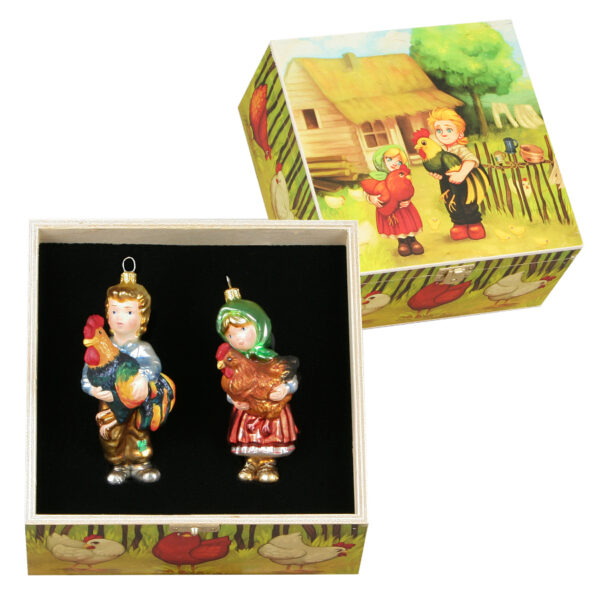 Kids with chicken and rooster set 5173w00 hr