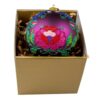 Silesia embroidery on purple packed in gold box Img 2512