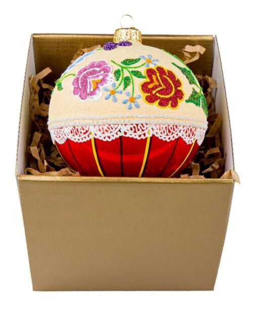 Sieradz embroidery packed in gold box Img 2519