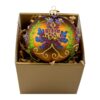 Polish Nobleman's belt embroidery in gold packed in gold box Img 2539
