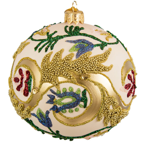 Bishop Baroque Embroiery - Creme Img 2833