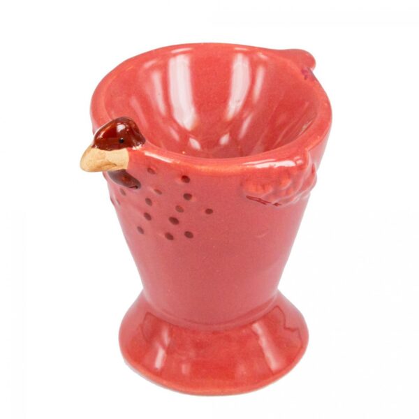 Egg cup with a Hen - Rose Img 3954