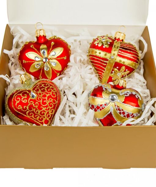 Set - Hearts Red Img 5954