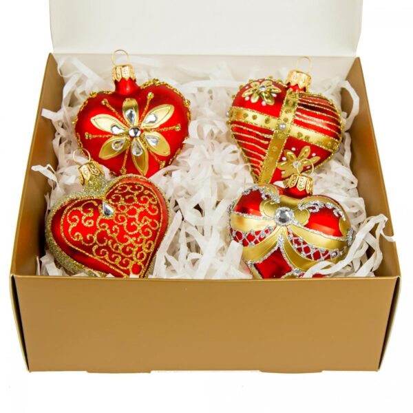 Set - Hearts Red Img 5954