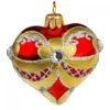 Heart - Red with ribbon  Img 5995