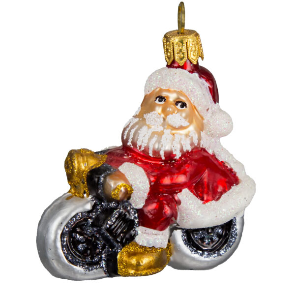 Santa on a motorcycle Img 6352
