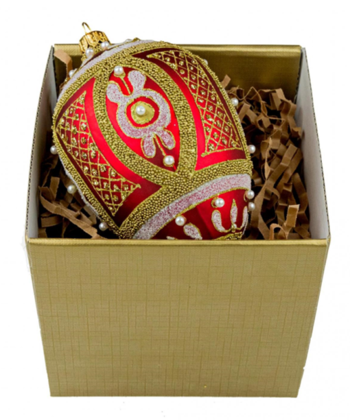 Royal Classic - Egg bauble in gold box Beznazwy7