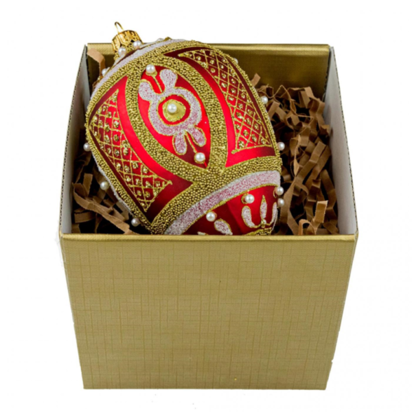 Royal Classic - Egg bauble in gold box Beznazwy7