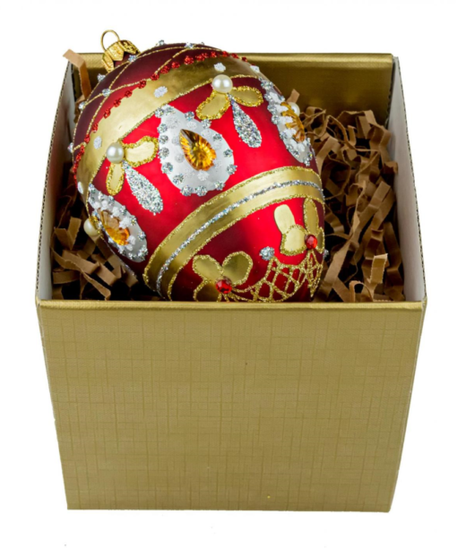Royal Jewels - Egg bauble in gold box Beznazwy8
