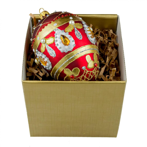 Royal Jewels - Egg bauble in gold box Beznazwy8