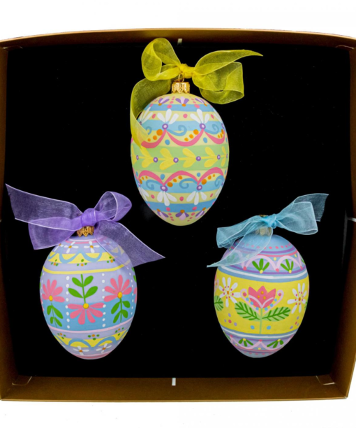 Set - Glass Easter Eggs Beznazwy 24
