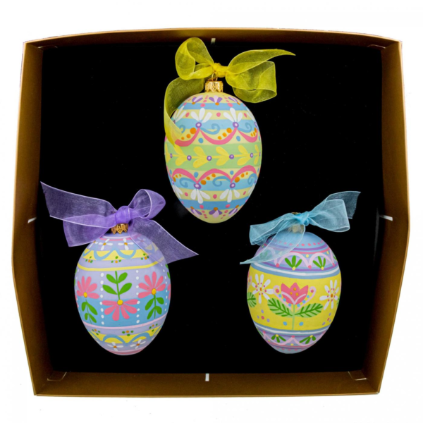 Set - Glass Easter Eggs Beznazwy 24