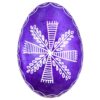 Goose Eggshell from Opoczno - Purple  Pisanka opoczynka gesia fioletowa