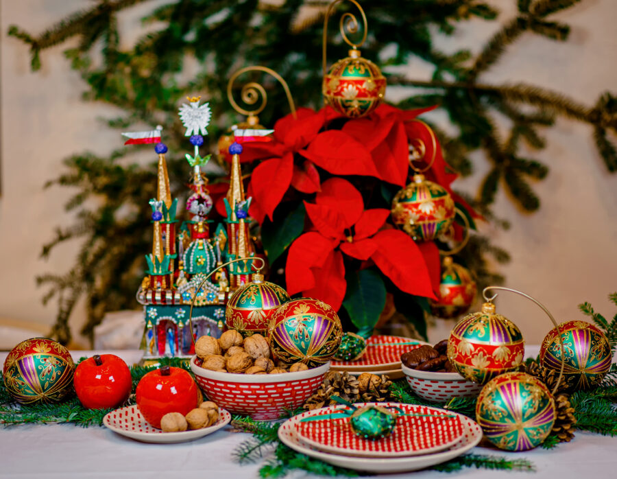 Szopka Krakowska - średnia - Boże Narodzenie - Bombkarnia