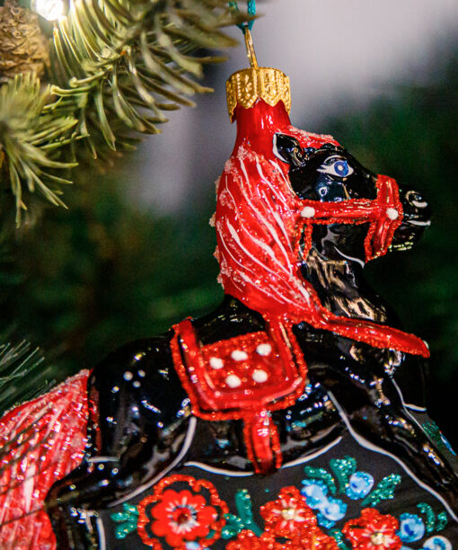 Zwierzaki - Czarny konik na biegunach  1k0a3779