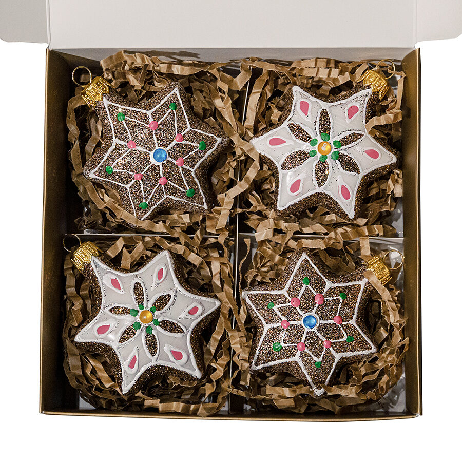 Piernikowa Kolekcja - Zestaw - Pierniczkowe gwiazdki  1k0a3848