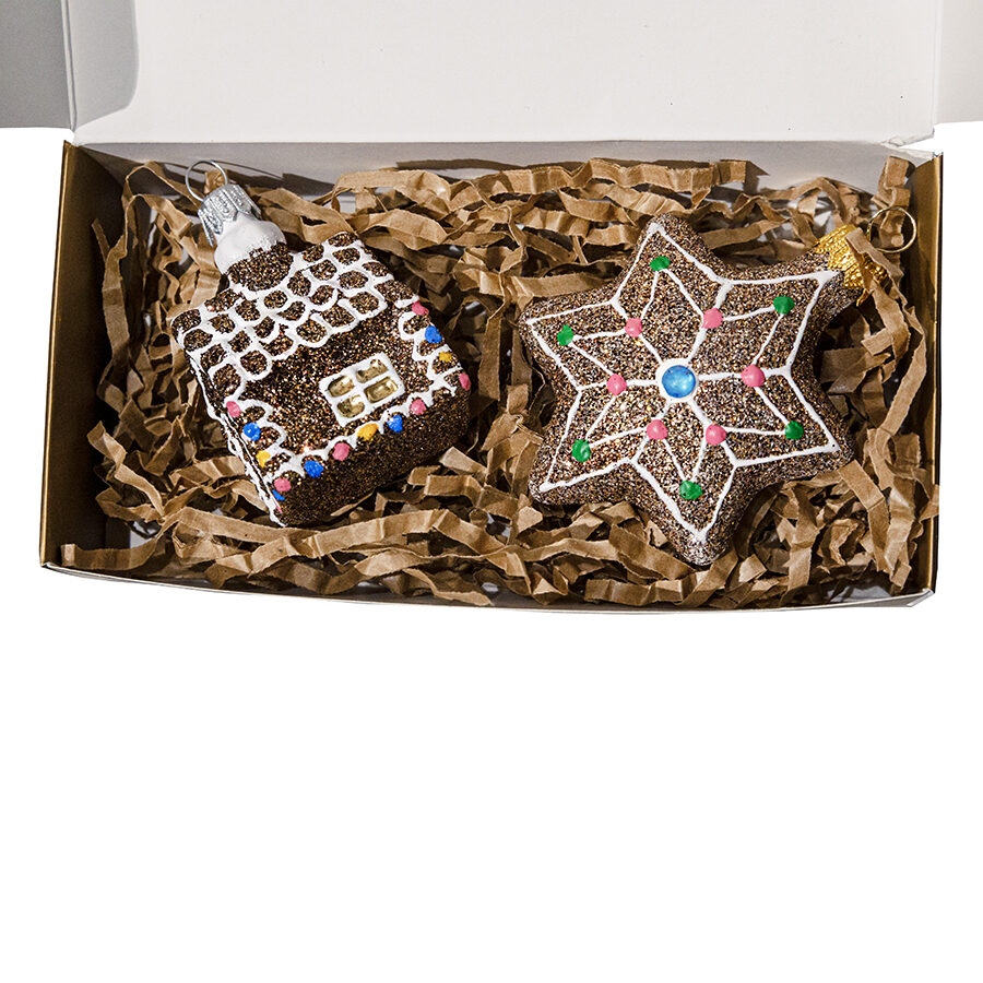 Piernikowa Kolekcja - Zestaw - Pierniczkowy domek i gwiazdka  1k0a3863