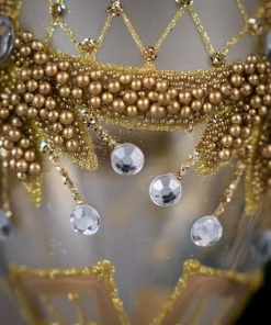 Jajka Carskie - Złote festony  Bombkarnia 1225 059