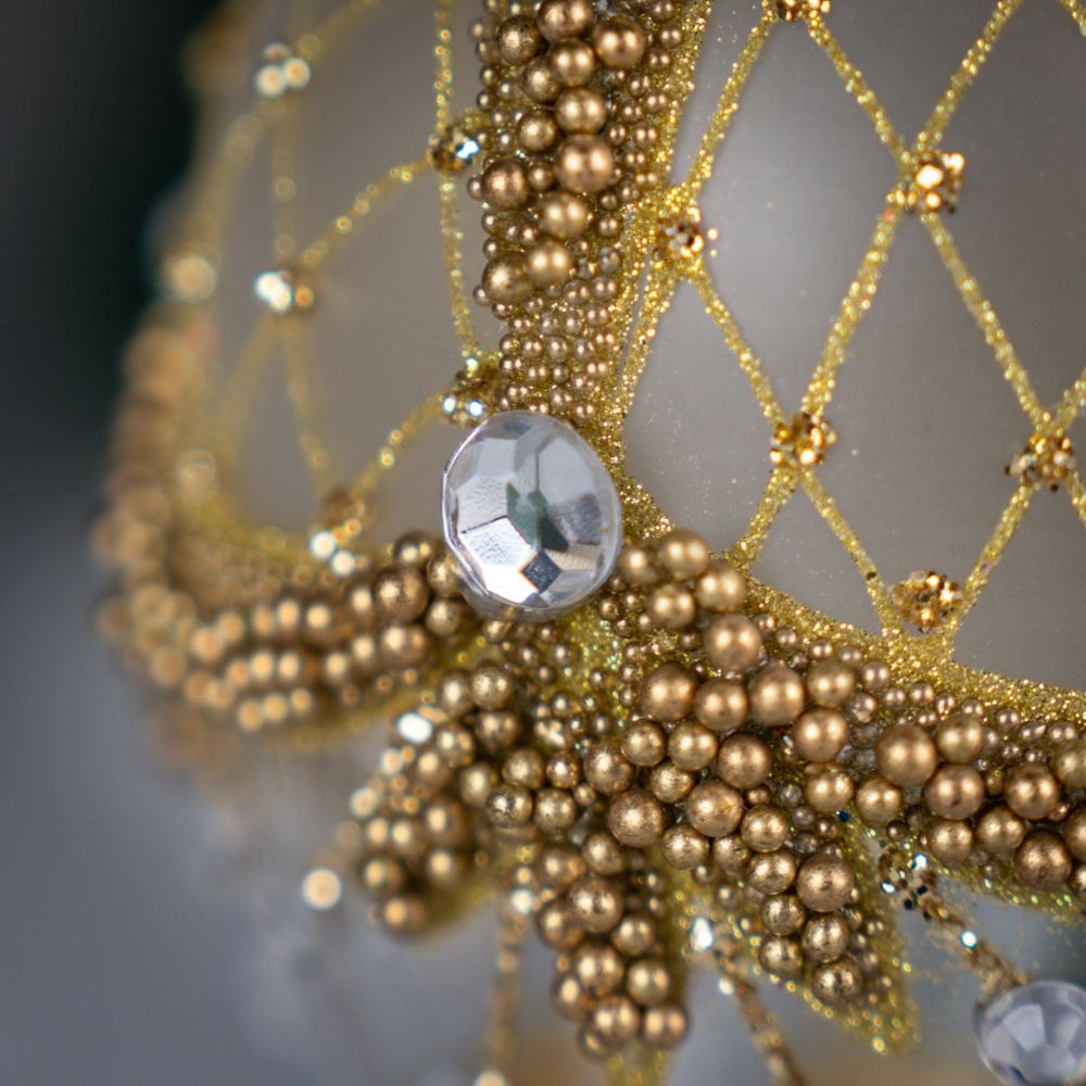 Jajka Carskie - Złote festony Bombkarnia 1225 060