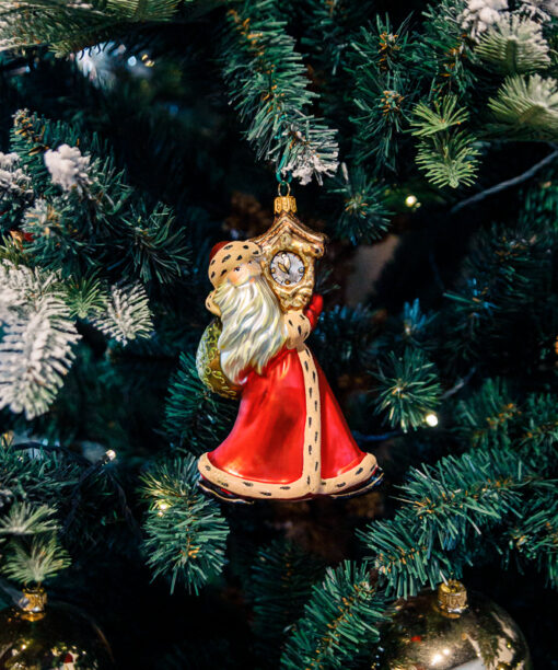 Victorian Collection - Santa with a clock  1k0a8252