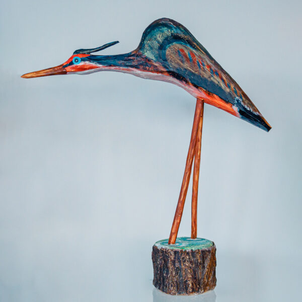 Eugeniusz Węgiełek - A colorful heron 1k0a6262