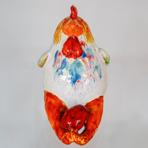 Danuta Rożnowska - Borys - ceramiczny kogut biały 1k0a6651