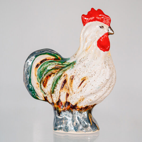 Ceramiczny kogut stojący 1k0a6661