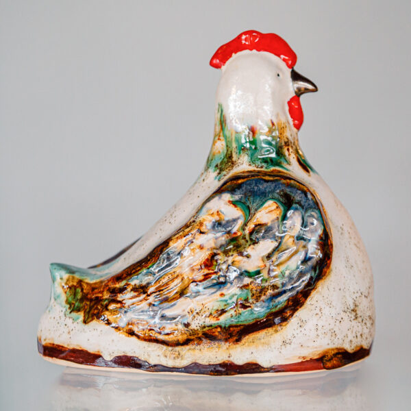 Ceramiczna kura siedząca 1k0a6666