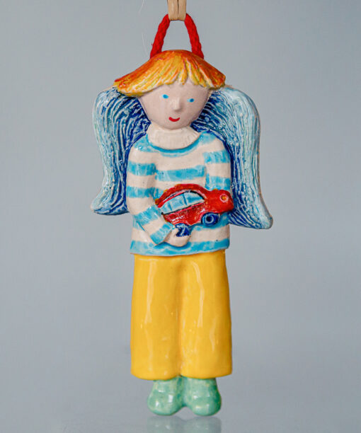 Danuta Rożnowska - Borys - angel boy with a car 1k0a6706