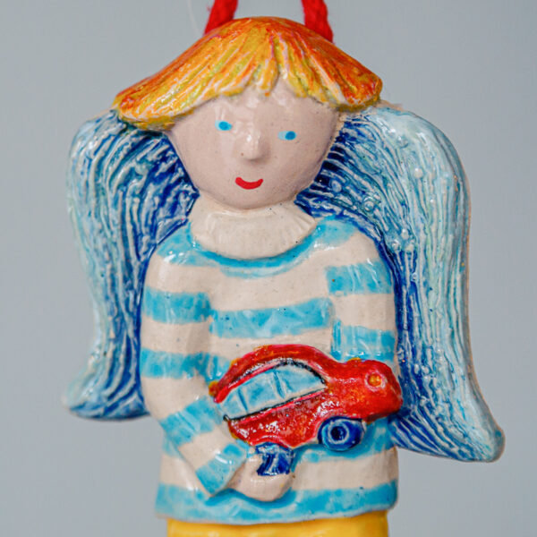 Danuta Rożnowska - Borys - angel boy with a car 1k0a6708