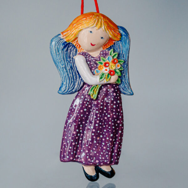 Danuta Rożnowska - Borys - angel girl with a flowers 1k0a6714