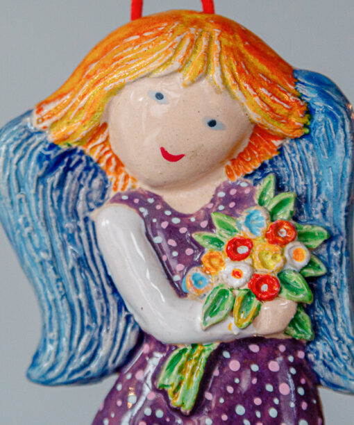 Danuta Rożnowska - Borys - angel girl with a flowers 1k0a6717
