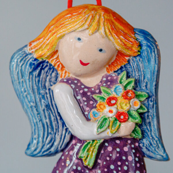 Danuta Rożnowska - Borys - angel girl with a flowers 1k0a6717