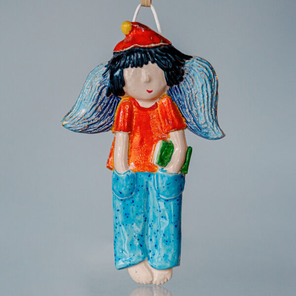 Danuta Rożnowska - Borys - angel boy with a hat 1k0a6719
