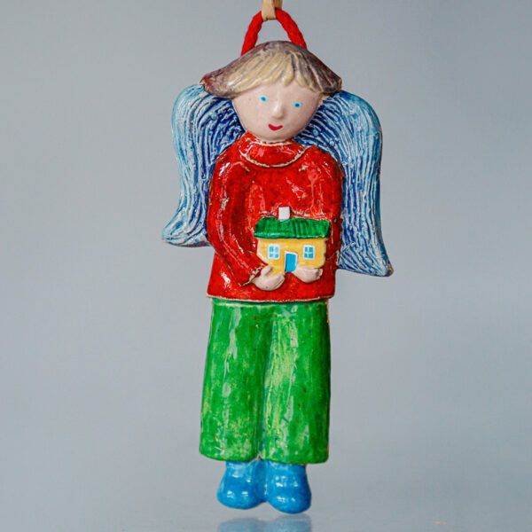 Danuta Rożnowska - Borys - angel boy with a house 1k0a6723
