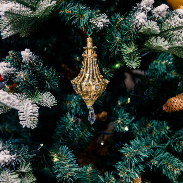 Golden chandelier 1k0a7834