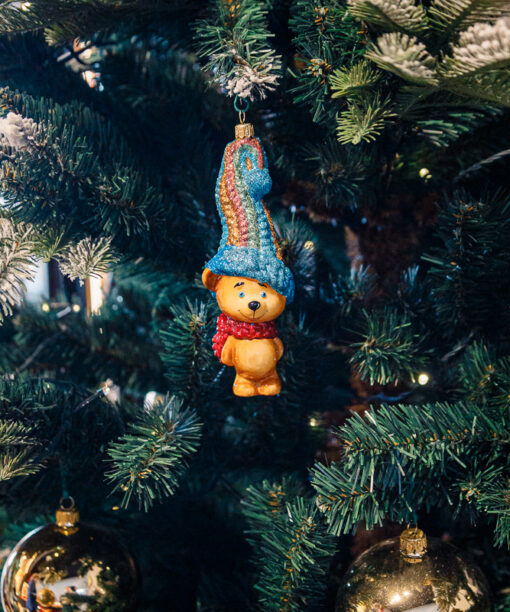 Teddy bear in a long cap  1k0a8221