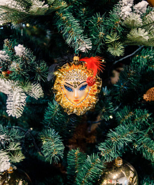 Venetian mask - turquoise  1k0a8487