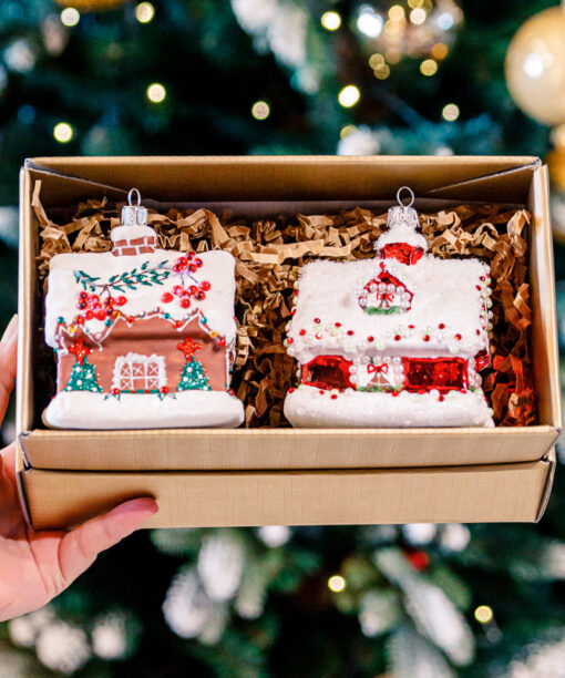 Set - large Christmas houses  1k0a8976