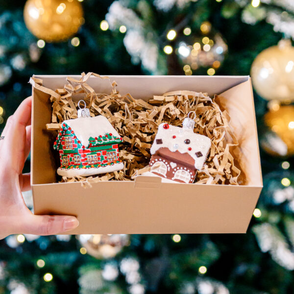 Set - little Christmas houses 1k0a8980
