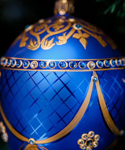 Blue, matte brilliant necklace  1k0a9752