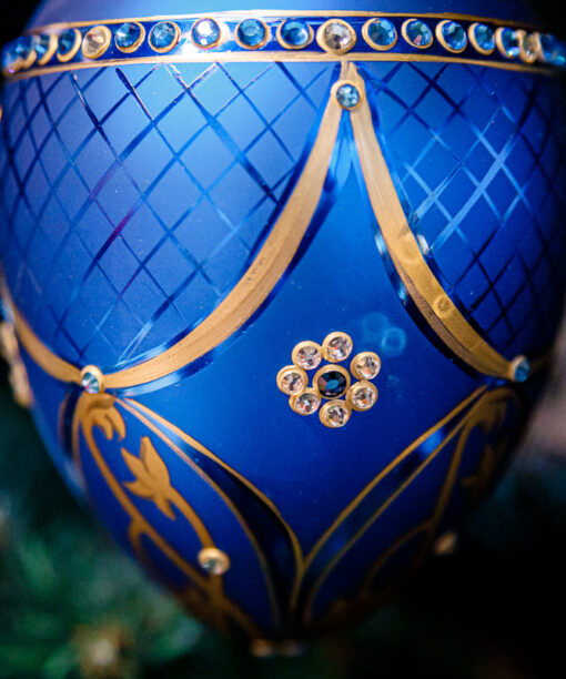 Blue, matte brilliant necklace  1k0a9753